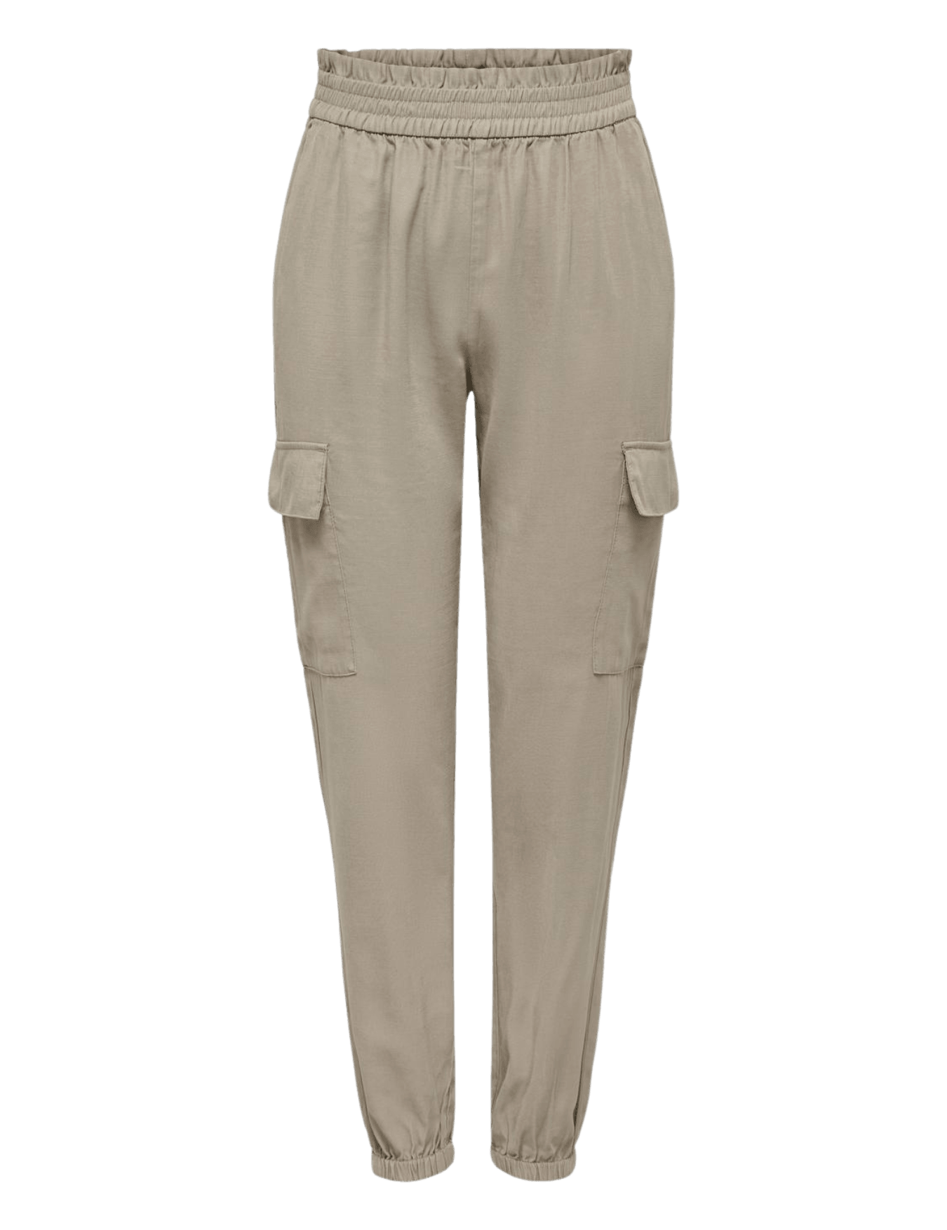 Pantalones ONLY Laris Cargo Pure Cashmere - ECRU