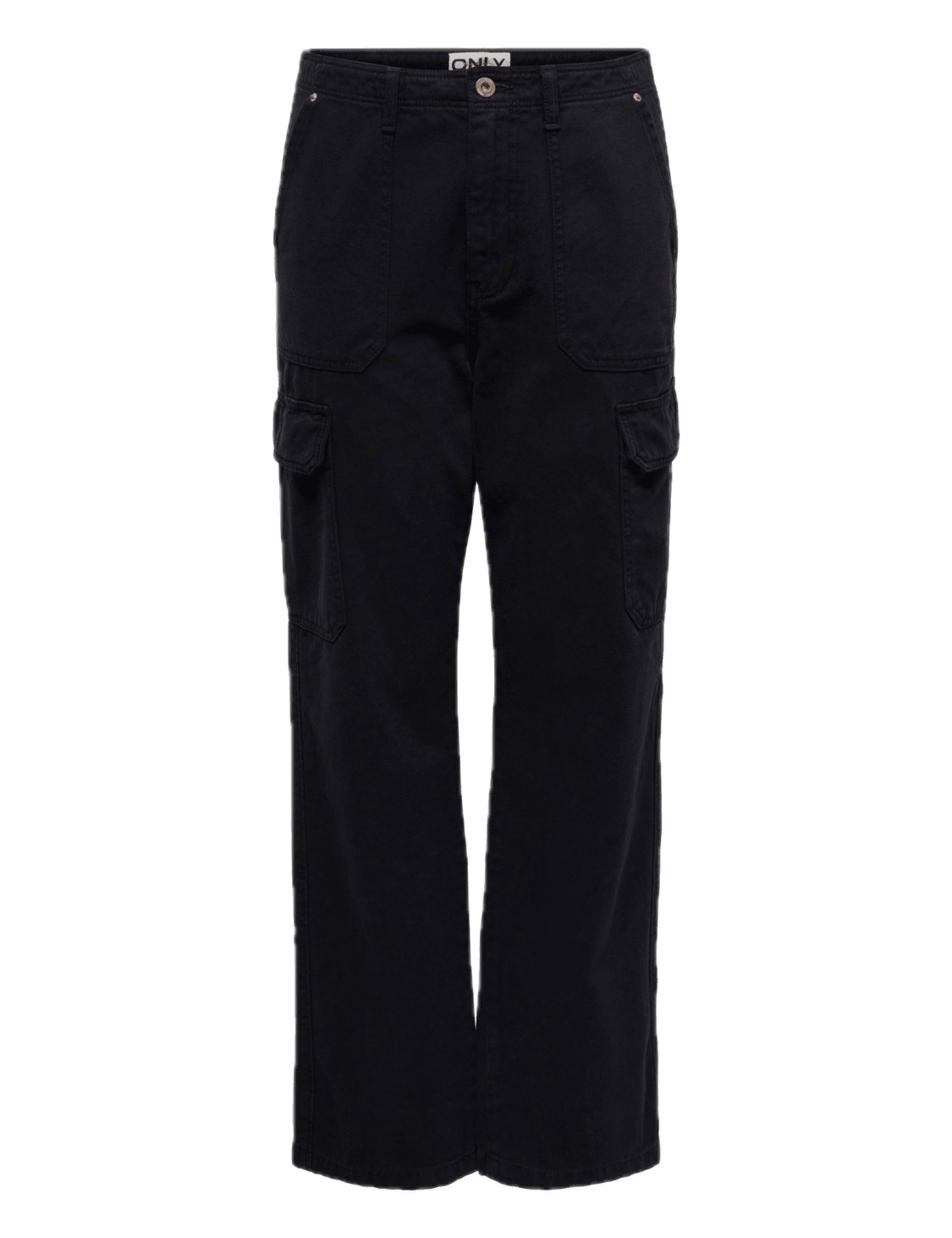 Pantalones ONLY Malfy Loose Cargo Black - ECRU