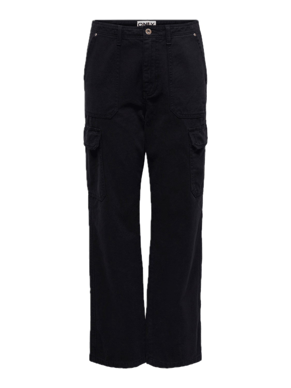 Pantalones ONLY Malfy Loose Cargo Black - ECRU