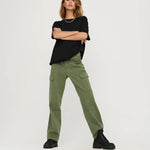 Pantalones ONLY Malfy Loose Cargo Kalamata - ECRU