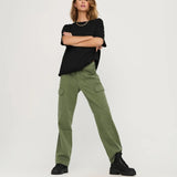 Pantalones ONLY Malfy Loose Cargo Kalamata - ECRU