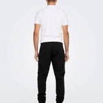 Pantalones Only&Sons Cargo Cam Black - ECRU