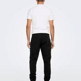 Pantalones Only&Sons Cargo Cam Black - ECRU