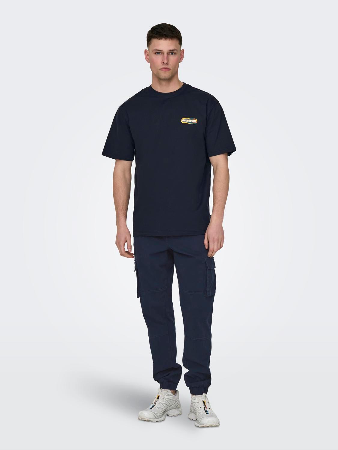 Pantalones Only&Sons Cargo Cam Dress Blues - ECRU