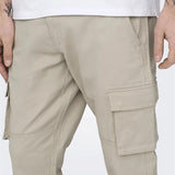 Pantalones Only&Sons Cargo Cam Silver Lining - ECRU