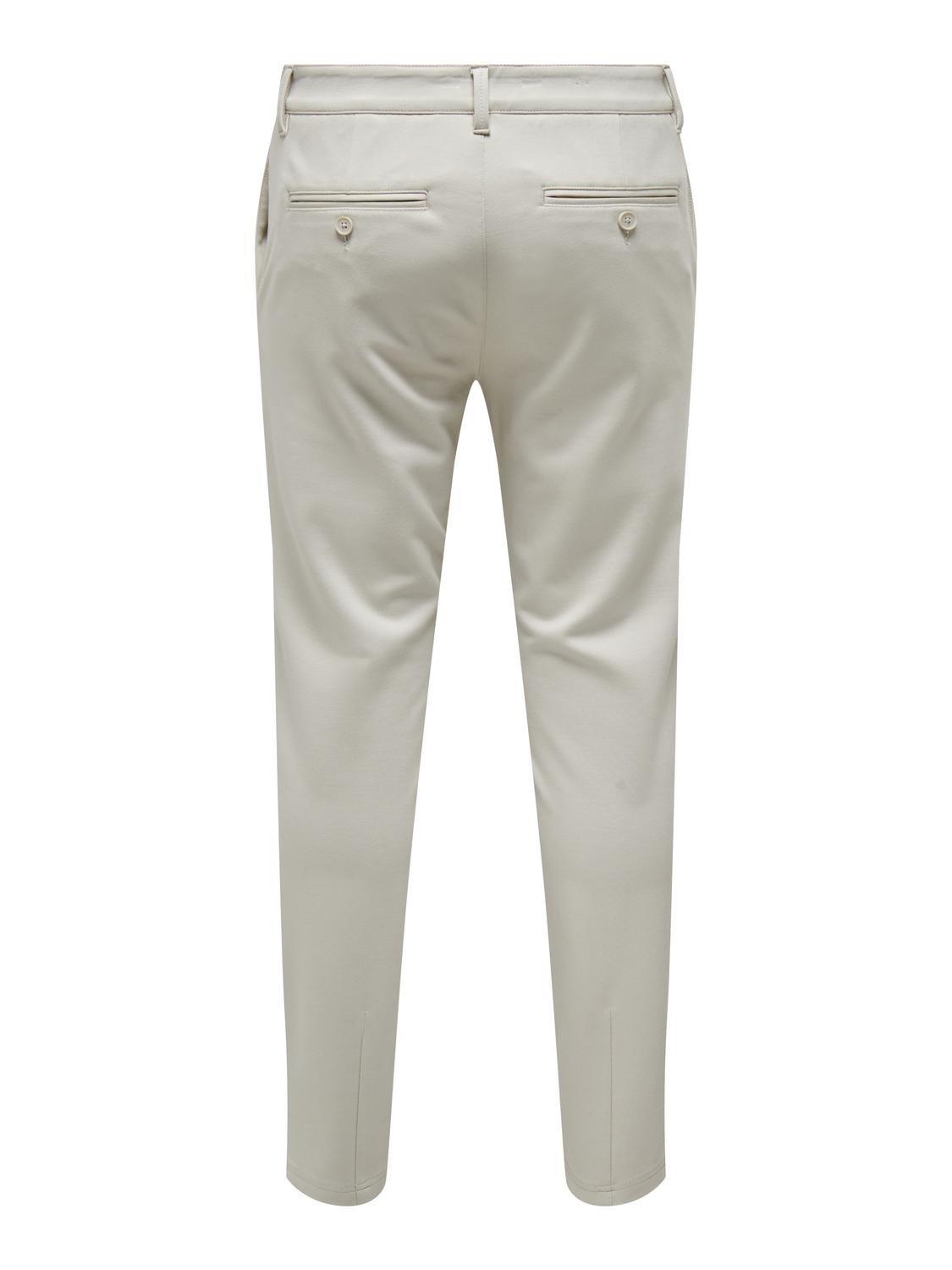 Pantalones Only&Sons Mark Tejido Jogger Beige Moonstruck - ECRU