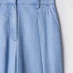 Pantalones Salsa Jeans Anchos Lightdenim - ECRU