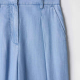 Pantalones Salsa Jeans Anchos Lightdenim - ECRU