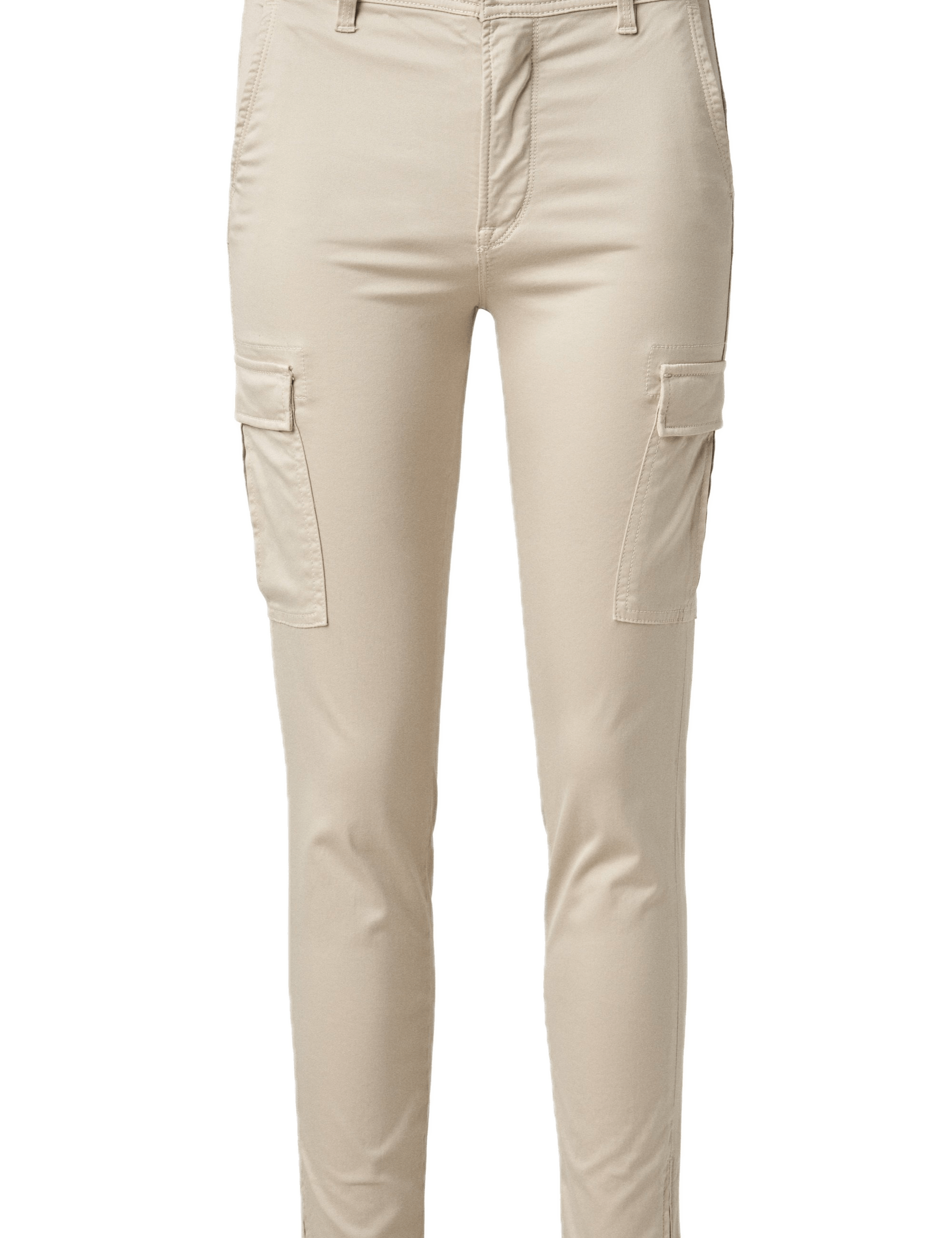 Pantalones Salsa Jeans Push In Faith Cargo Pearl - ECRU