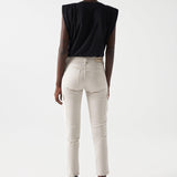 Pantalones Salsa Jeans Push In Faith Cargo Pearl - ECRU