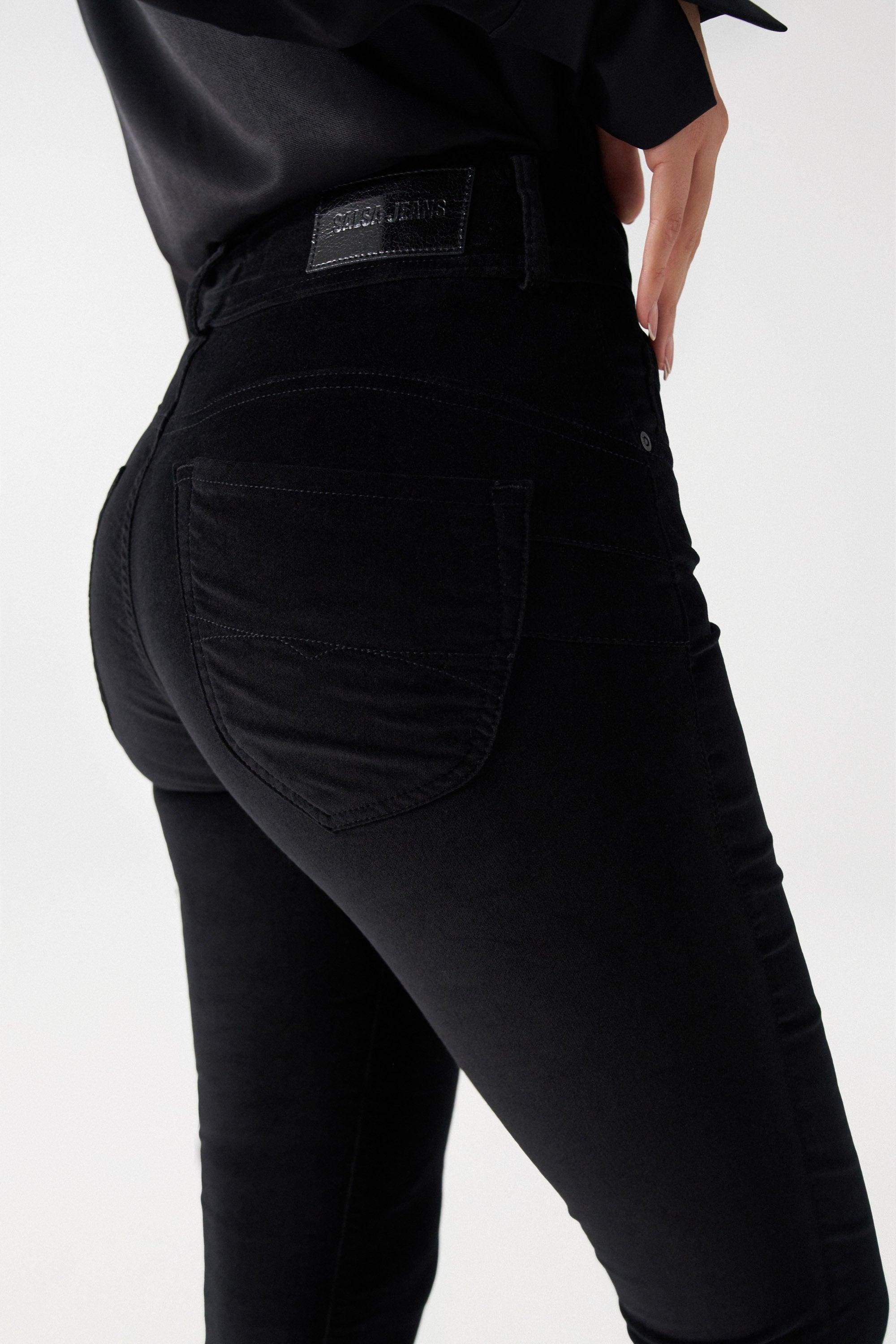 Pantalones Salsa Jeans Push In Secret Terciopelo - ECRU