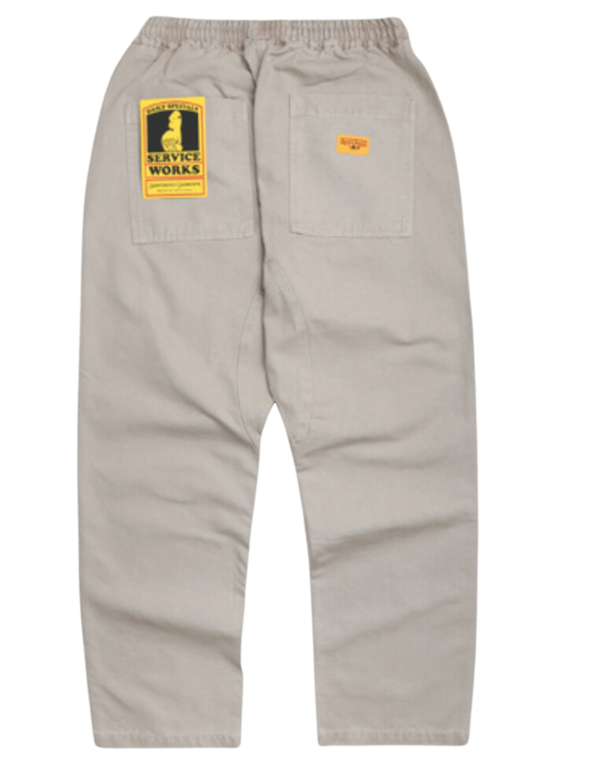 Pantalones Service Works Classic Chef Stone - ECRU