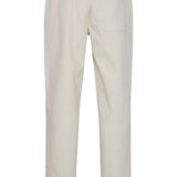 Pantalones !Solid Filip Structure Elastic Oatmeal - ECRU