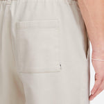 Pantalones !Solid Filip Structure Elastic Oatmeal - ECRU