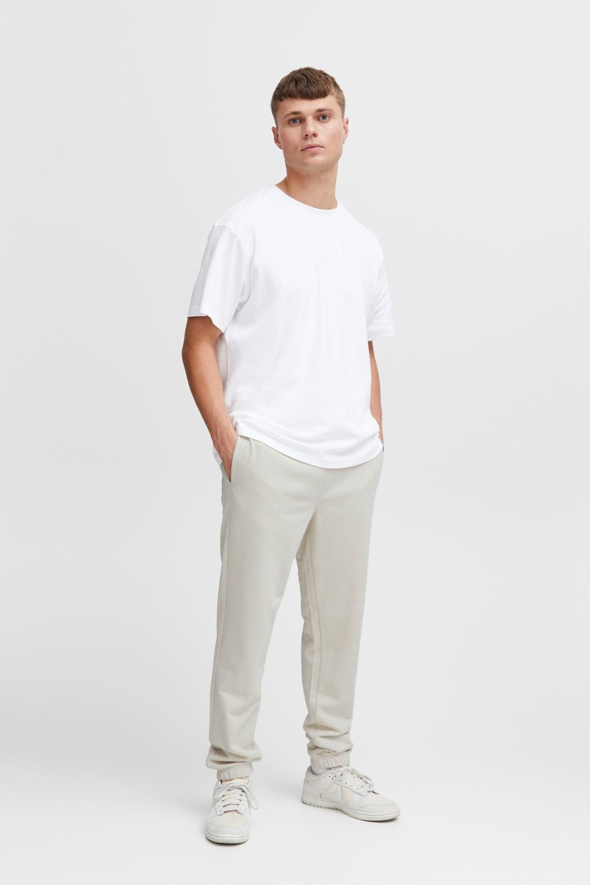 Pantalones !Solid Lenz Oatmeal - ECRU