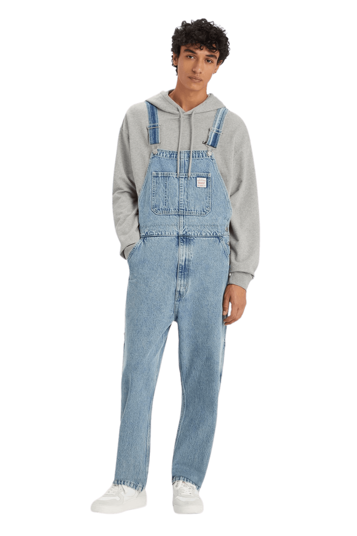 Peto Vaquero Levi's® Red Tab™ Put In Work Overall - Azul - ECRU