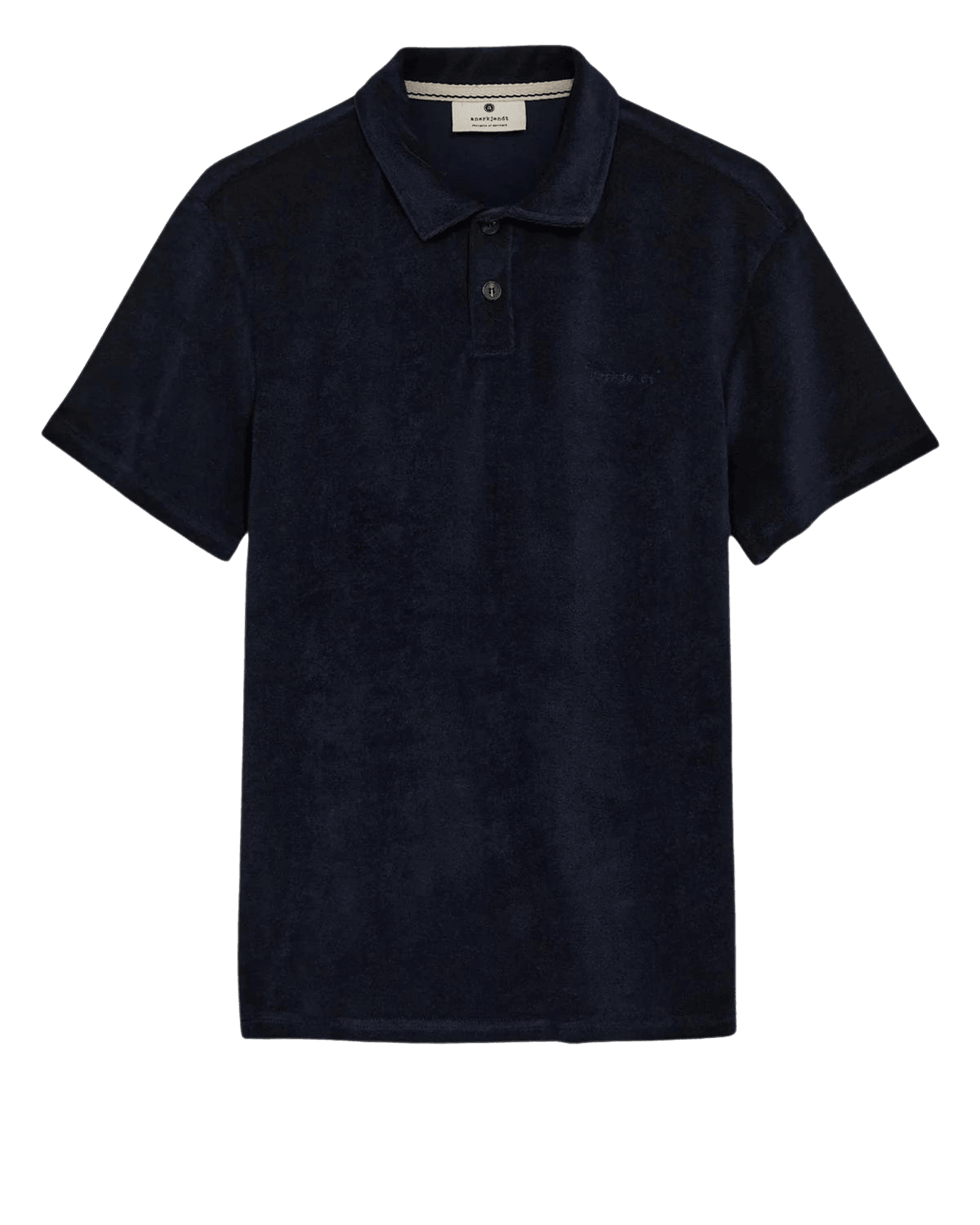 Polo Anerkjendt Akkikki Frotte Sky Captain - ECRU