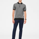 Polo Ben Sherman de Punto Texturizado Dark Navy - ECRU