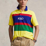 Polo Classic Fit de Ralph Lauren de piqué con rayas - ECRU