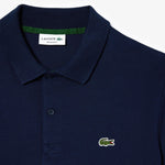 Polo de Hombre Lacoste Regular Fit en Algodón Stretch Ecológico Azul Marino - ECRU