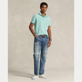 Polo de Hombre Polo Ralph Lauren Slim Fit Mesh Celadon - ECRU