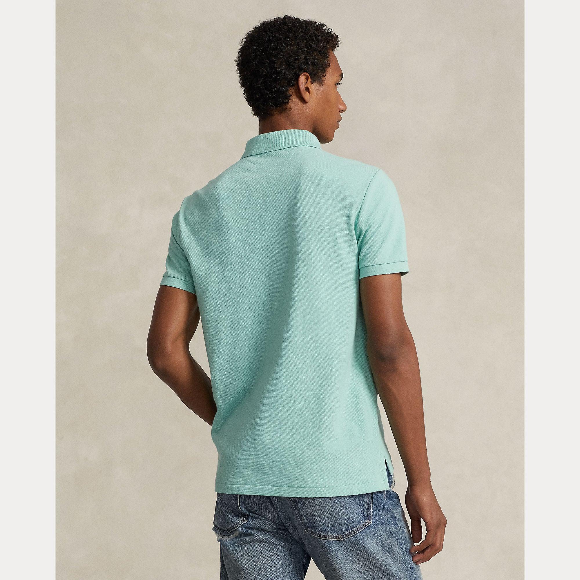 Polo de Hombre Polo Ralph Lauren Slim Fit Mesh Celadon - ECRU