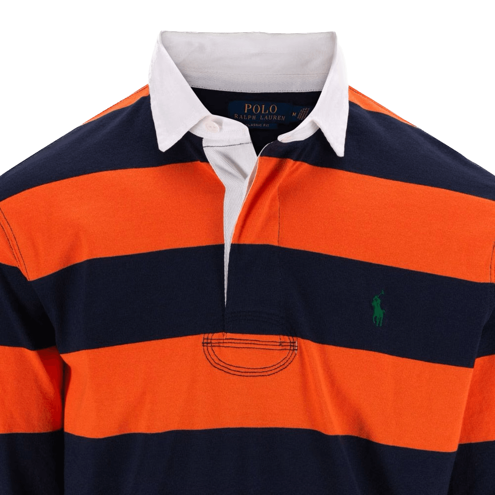 Polo de Rugby Ralph Lauren Naranja - ECRU