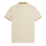 Polo Fred Perry M3600 Avena Caramelo Oscuro - ECRU