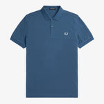 Polo Fred Perry M6000 Azul Medianoche Hielo Claro - ECRU