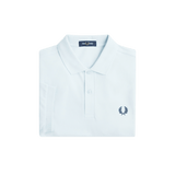 Polo Fred Perry M6000 Hielo Claro Azul Medianoche - ECRU