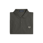 Polo Fred Perry M6000 Verde Campo Avena - ECRU