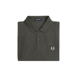 Polo Fred Perry M6000 Verde Campo Avena - ECRU