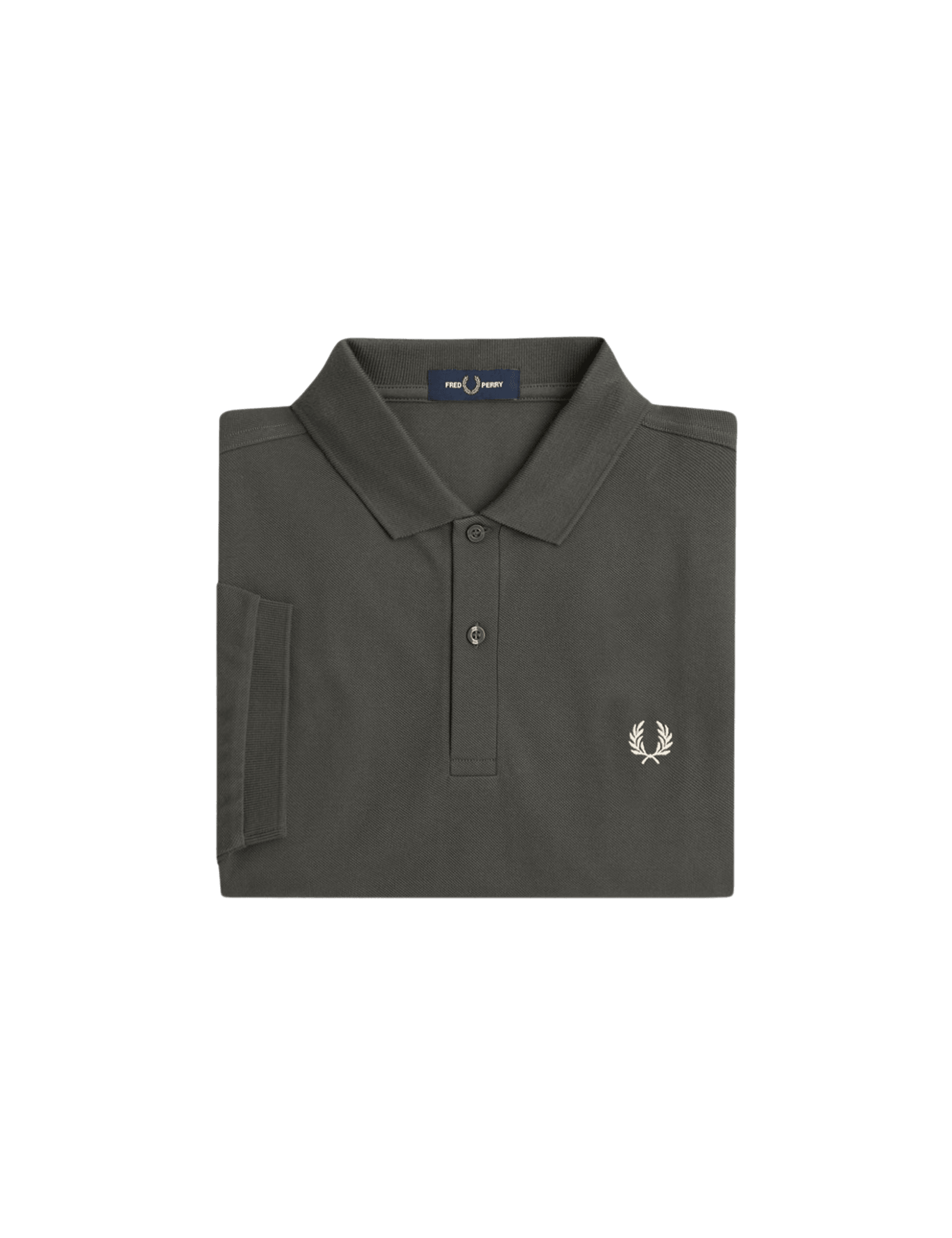 Polo Fred Perry M6000 Verde Campo Avena - ECRU