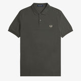 Polo Fred Perry M6000 Verde Campo Avena - ECRU