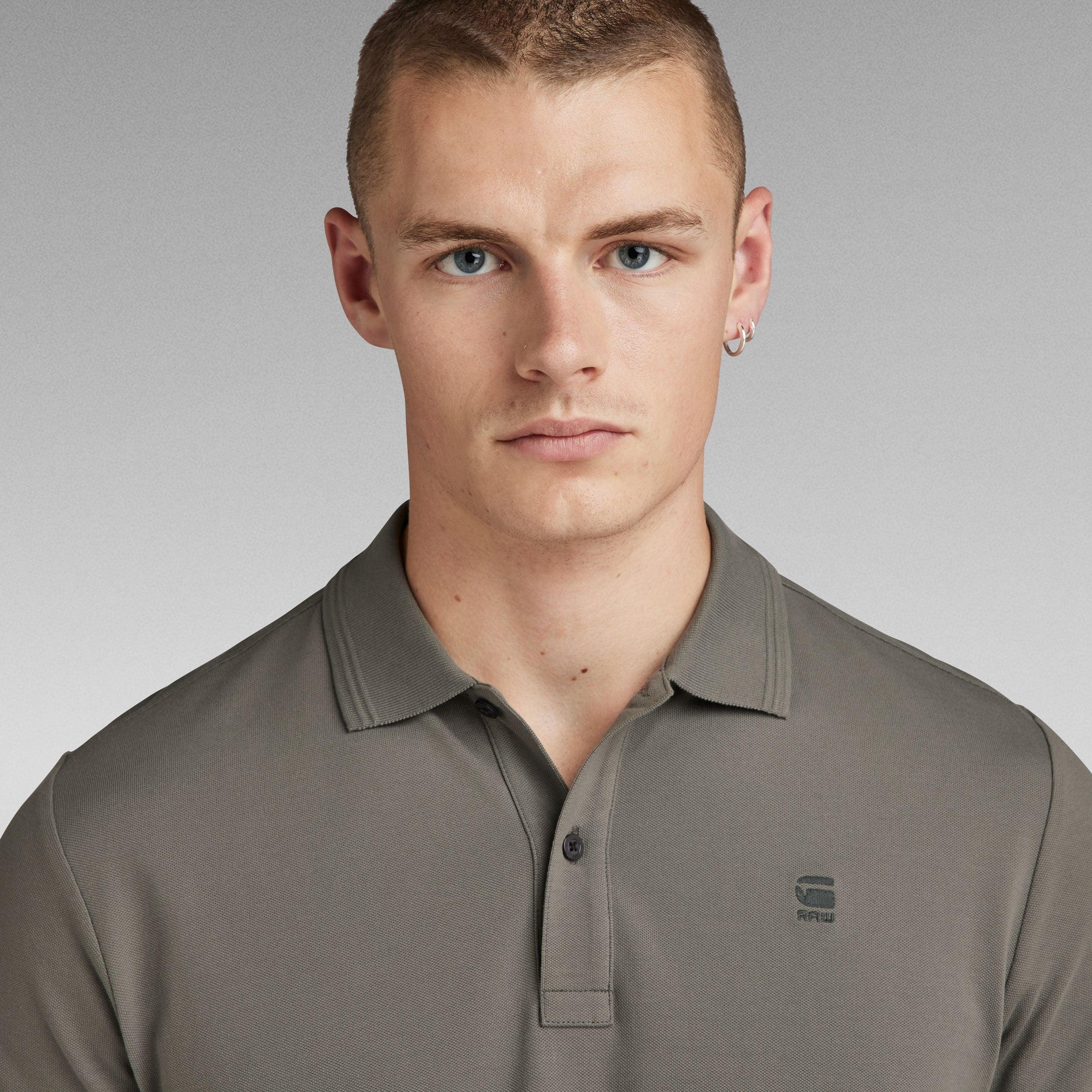 Polo G-STAR de Hombre Dunda Gs Grey - ECRU