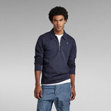 Polo G-Star Halfzip Regular Tweeter - ECRU