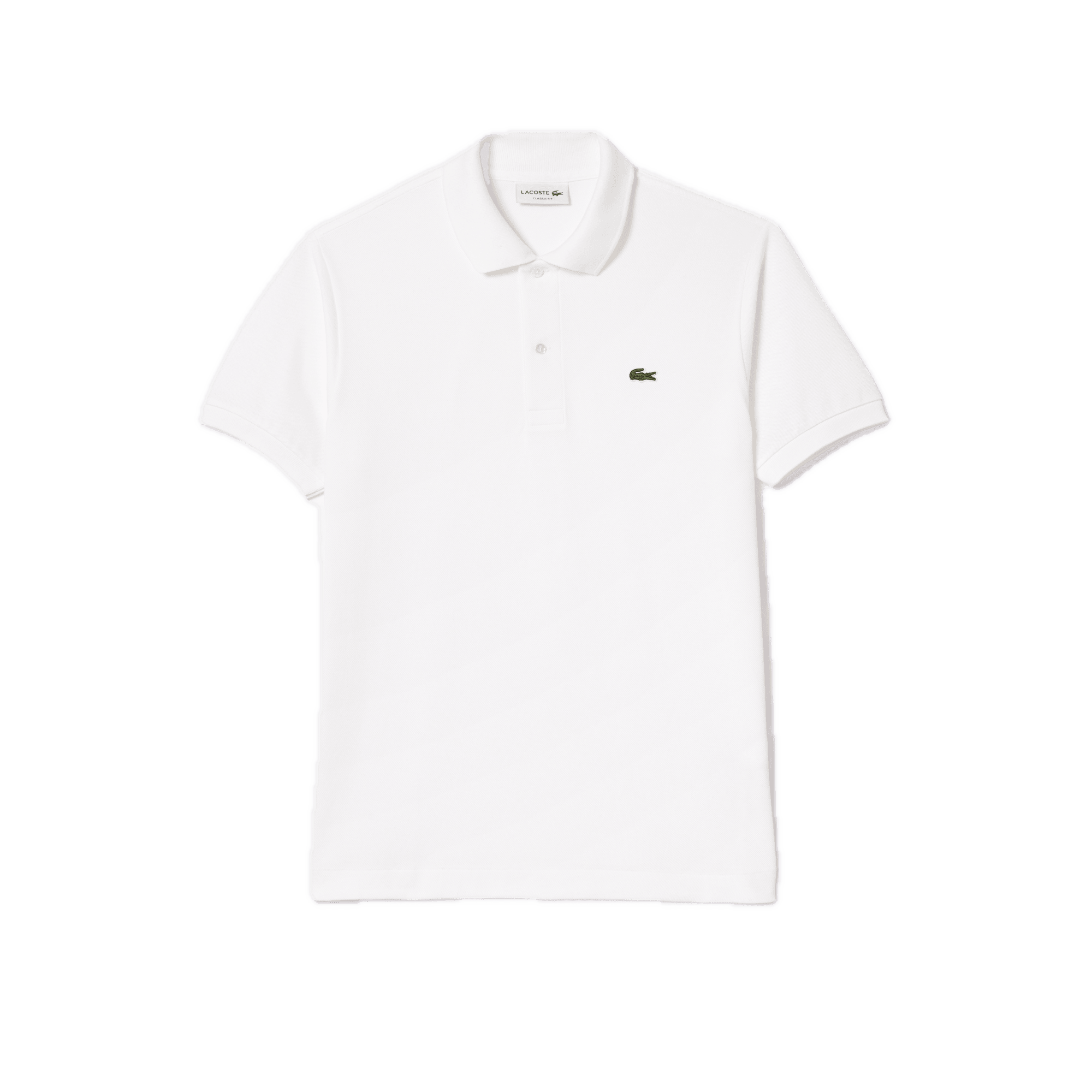 Polo Lacoste Classic Fit L.12.12 Blanco - ECRU