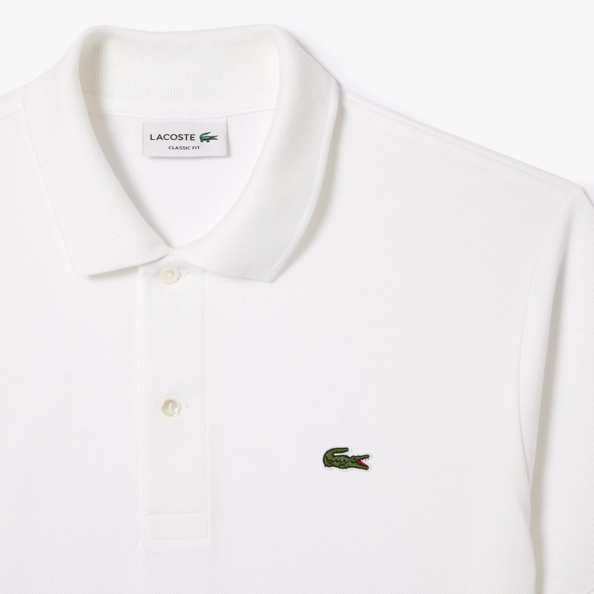 Polo Lacoste Classic Fit L.12.12 Blanco - ECRU