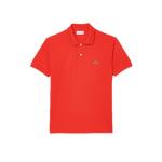 Polo Lacoste Classic Fit L.12.12 Rojo Redcurrant Rush - ECRU