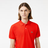 Polo Lacoste Classic Fit L.12.12 Rojo Redcurrant Rush - ECRU