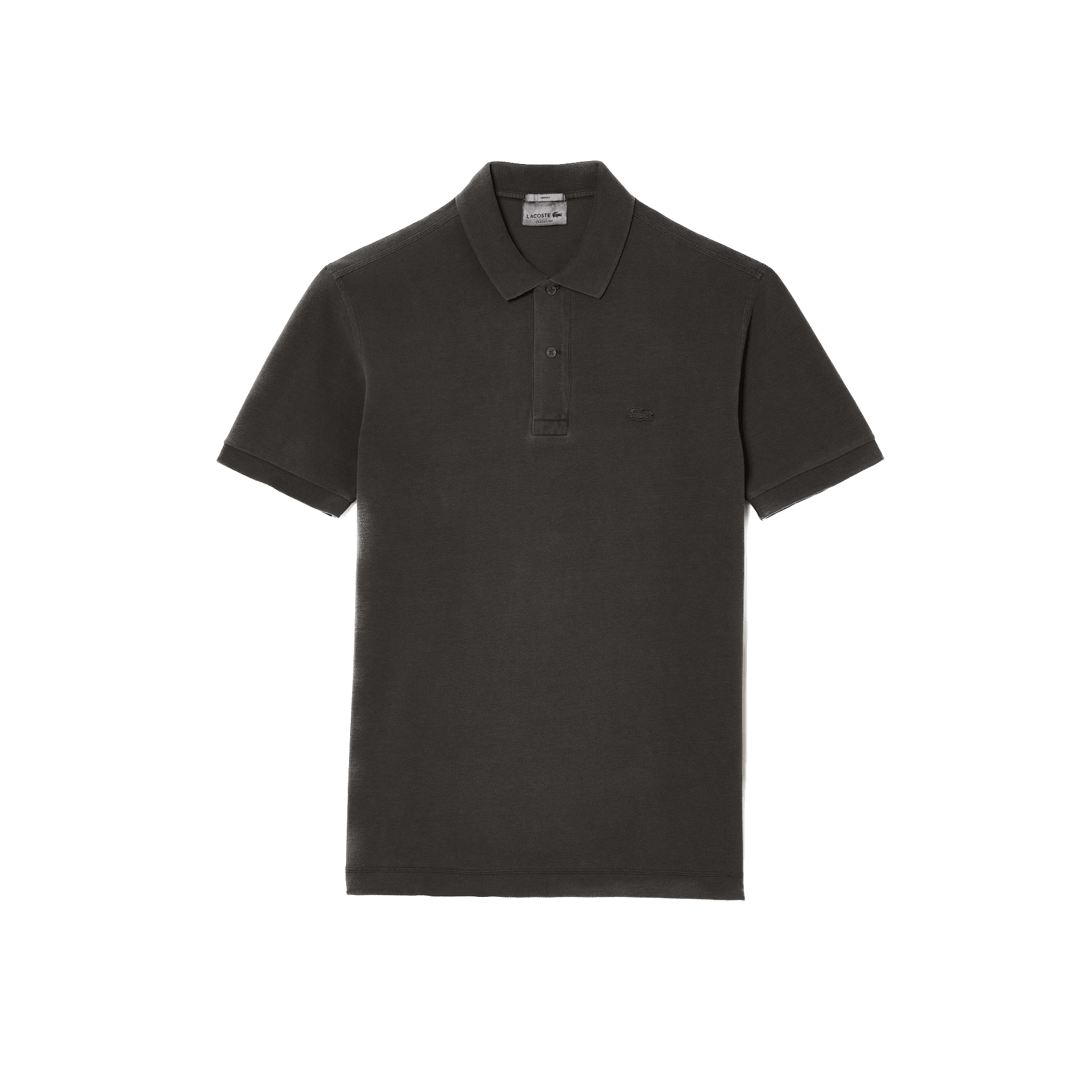 Polo Lacoste de Piqué de Algodón Classic Fit Gris - ECRU