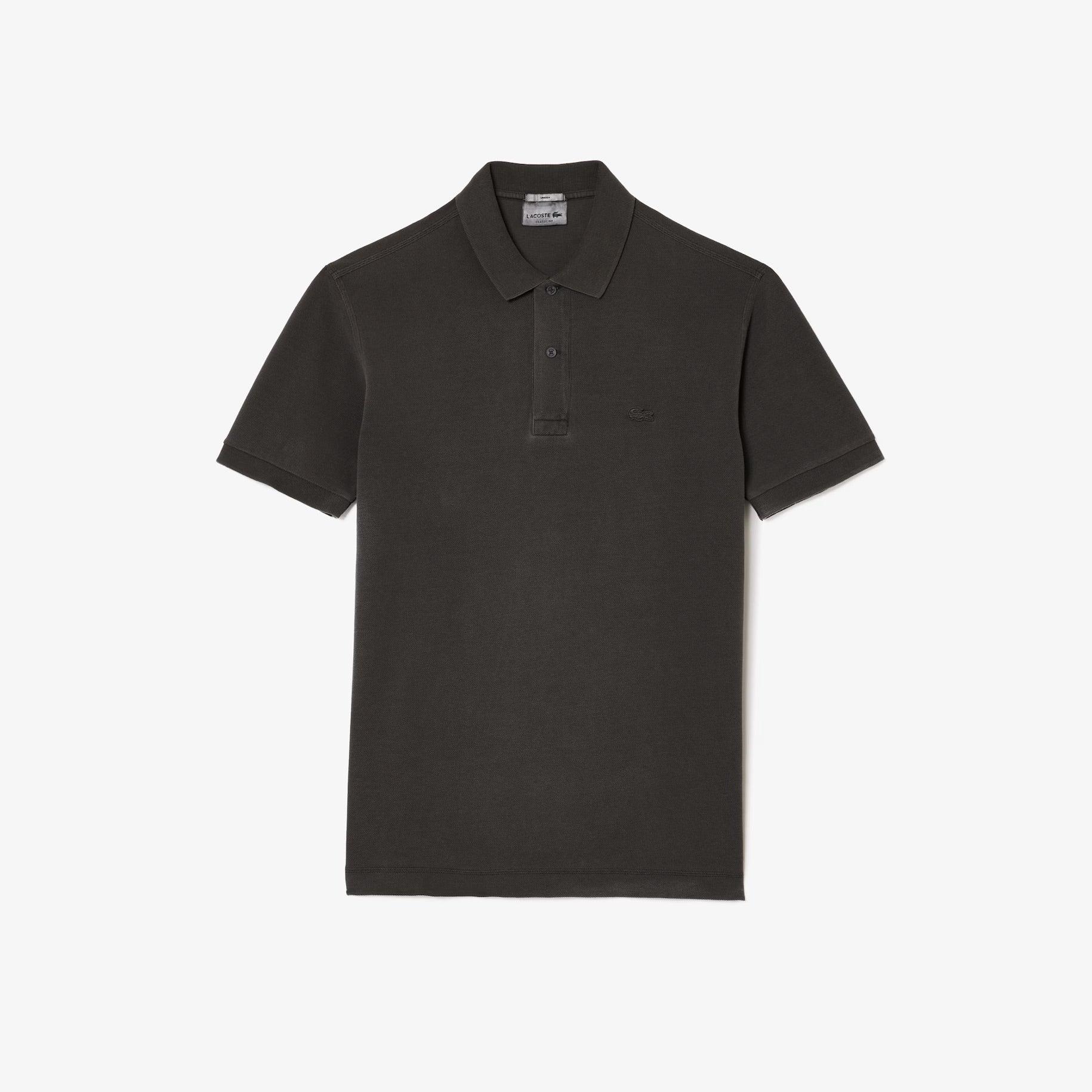 Polo Lacoste de Piqué de Algodón Classic Fit Gris - ECRU