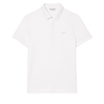 Polo Lacoste Paris Regular Fit Blanc - ECRU