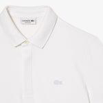 Polo Lacoste Paris Regular Fit Blanc - ECRU