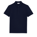 Polo Lacoste Paris Regular Fit Bleu Marine - ECRU