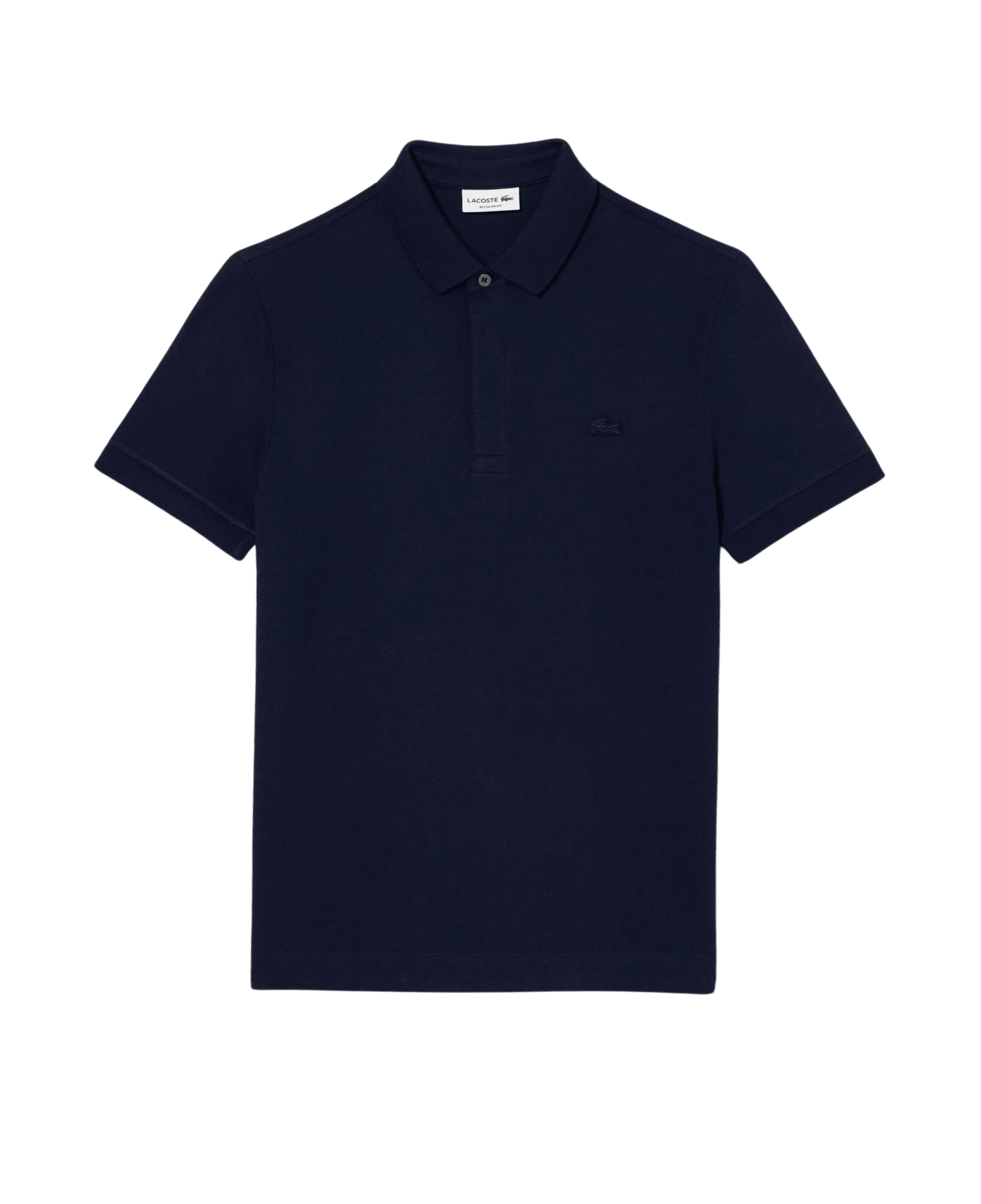 Polo Lacoste Paris Regular Fit Bleu Marine - ECRU