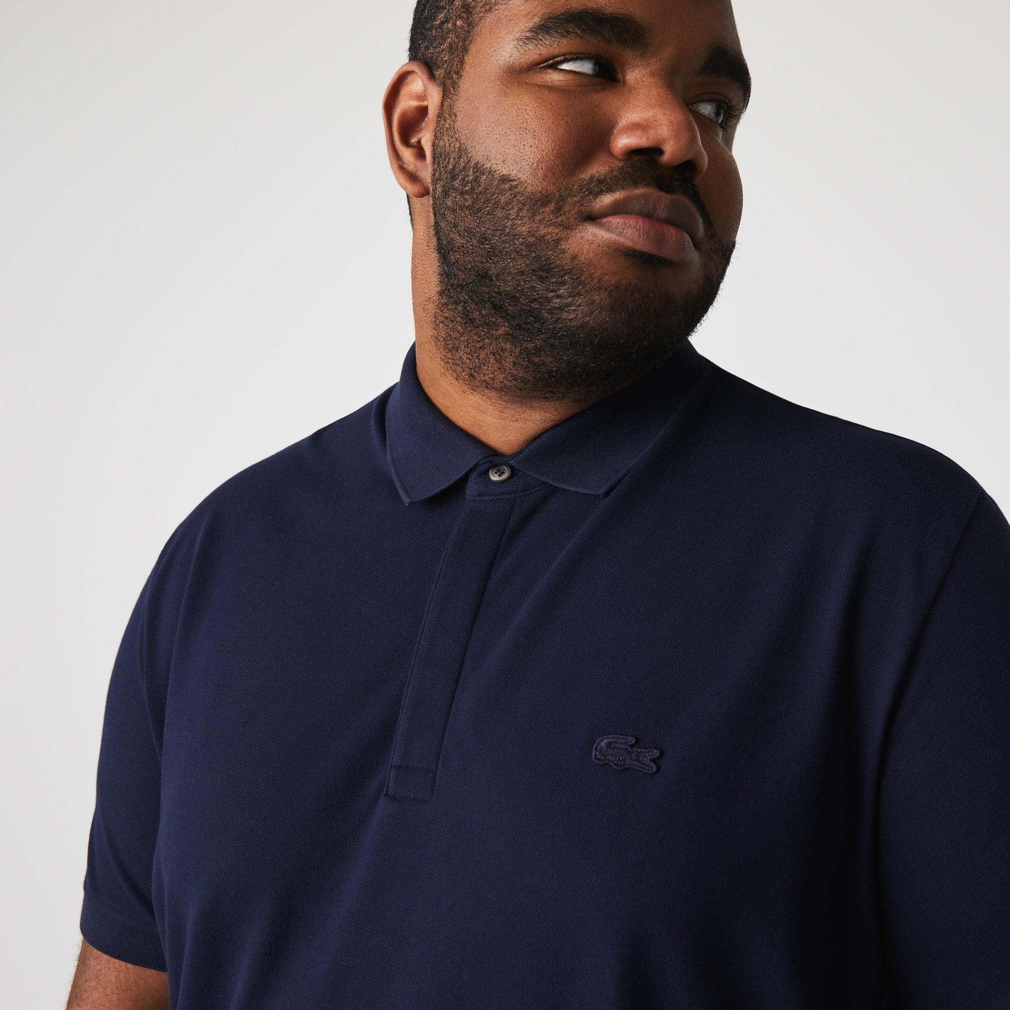 Polo Lacoste Paris Regular Fit Bleu Marine - ECRU