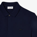 Polo Lacoste Paris Regular Fit Bleu Marine - ECRU