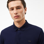 Polo Lacoste Paris Regular Fit Bleu Marine - ECRU