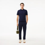 Polo Lacoste Paris Regular Fit Bleu Marine - ECRU